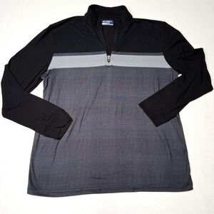 Hogan Men's Two-Tone Black and Gray Shirt Jacket